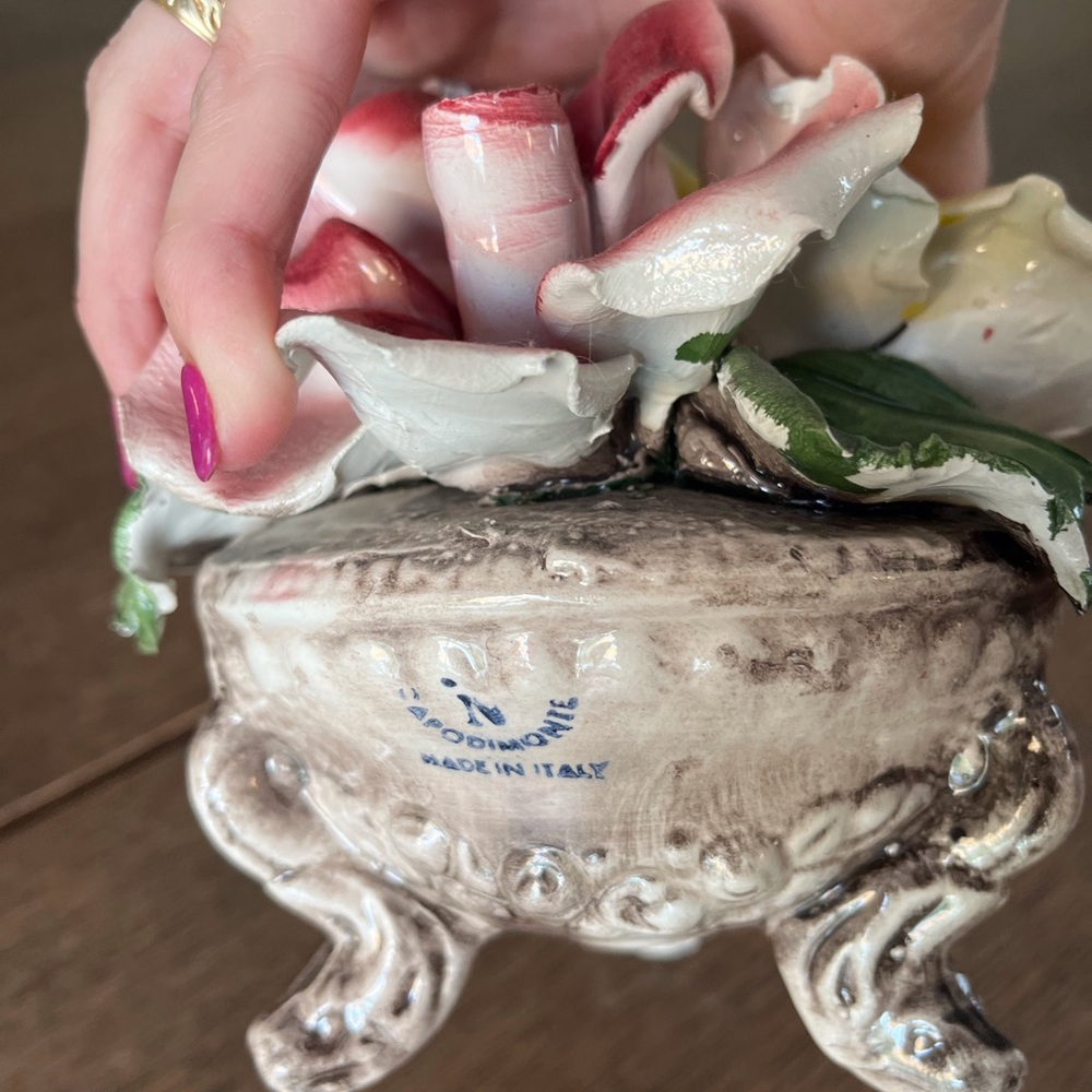 Vintage Capodimonte Boquet